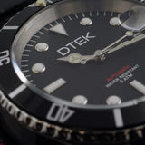 DTEK 005 Automatic Watch With Leather Military Band