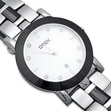 DTEK 008 Stainless Steel and Ceramic Ladies Watch