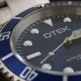 DTEK 005 Full Steel Automatic Diver Watch Blue